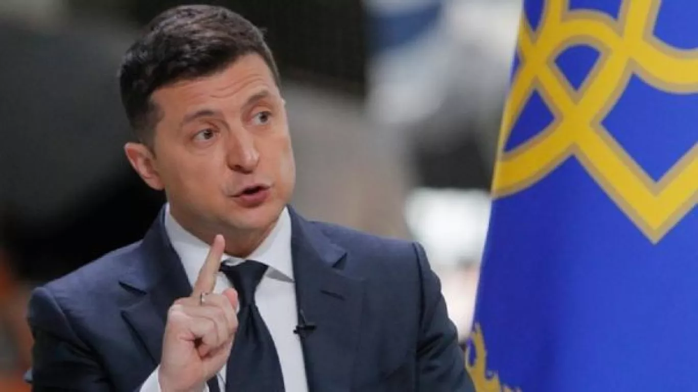 presidente de Ucrania, Volodímir Zelenski.