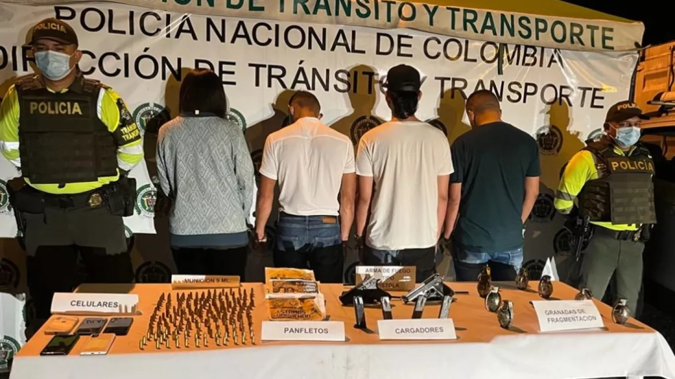 Decomisan material para presuntos atentados en Bogotá y Villavicencio