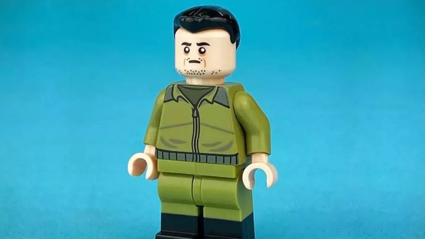 Figuras de Lego de Zelensky recaudó más de US$16 mil para Ucrania