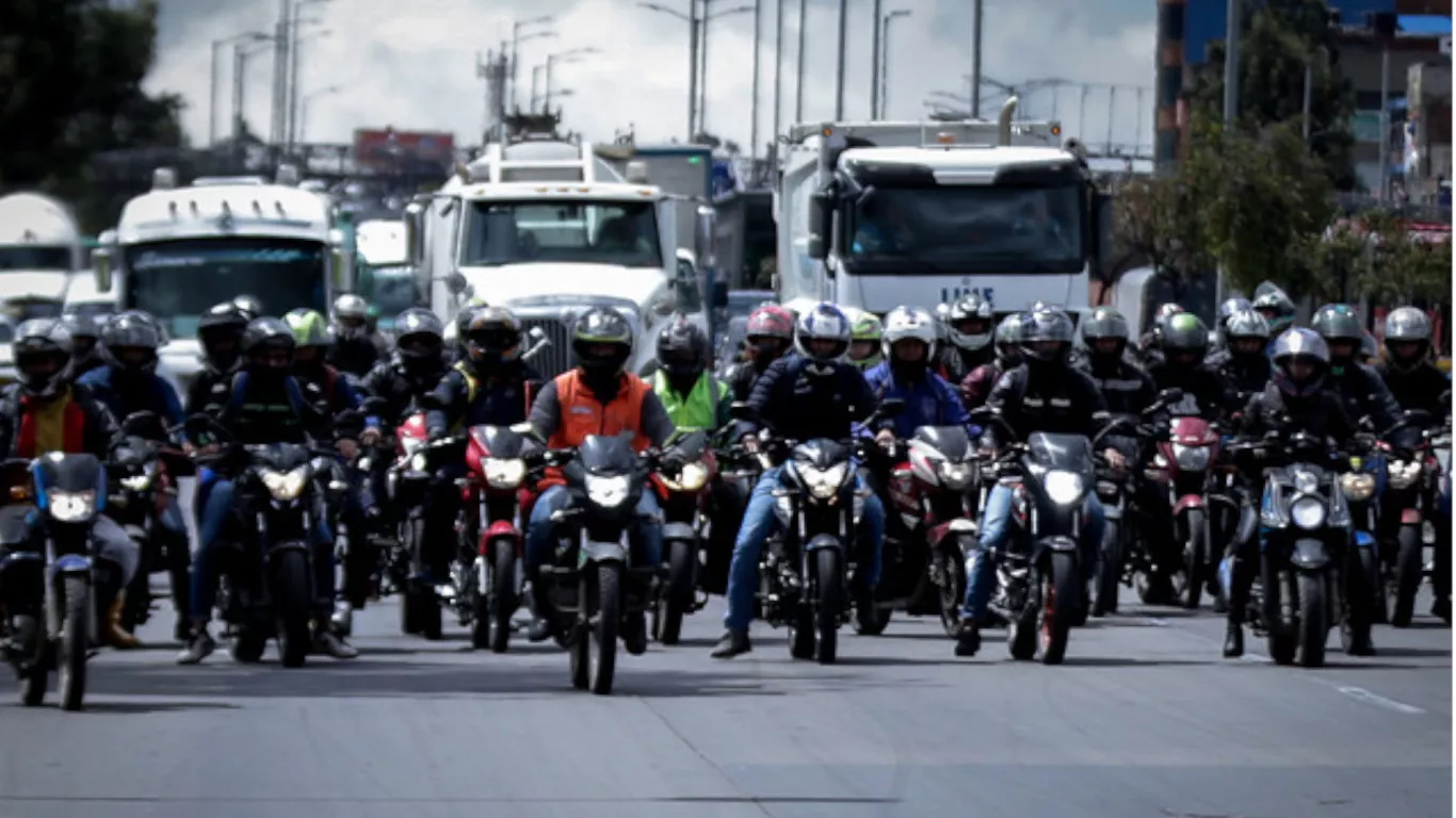 Bogotá se prepara para una nueva jornada de manifestaciones por parte de motociclistas