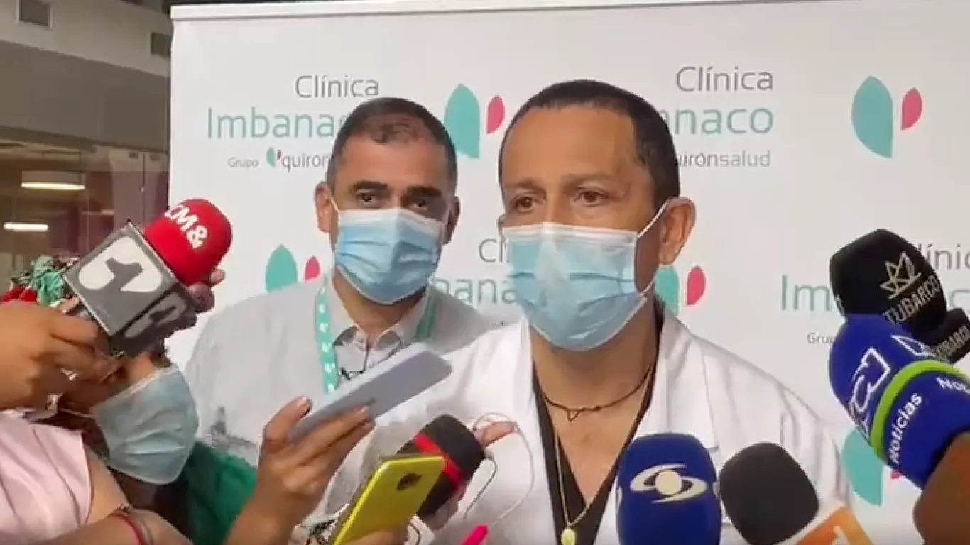 Parte médico oficial de Freddy Rincón