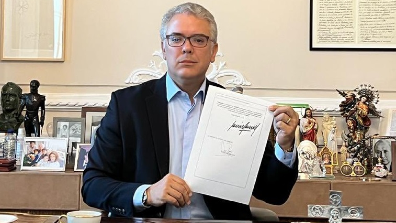 Presidente Iván Duque firmó la extradición de alias 'Otoniel'