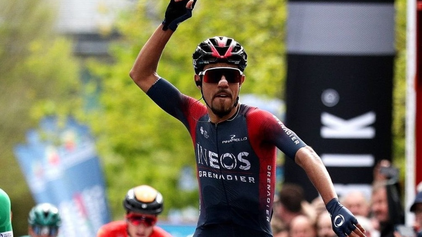 Daniel Felipe Martínez es el campeón de la Vuelta al País Vasco 2022