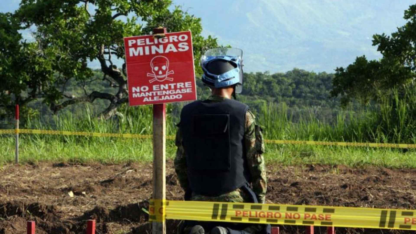 Los territorios que se declarán libres de minas antipersonas