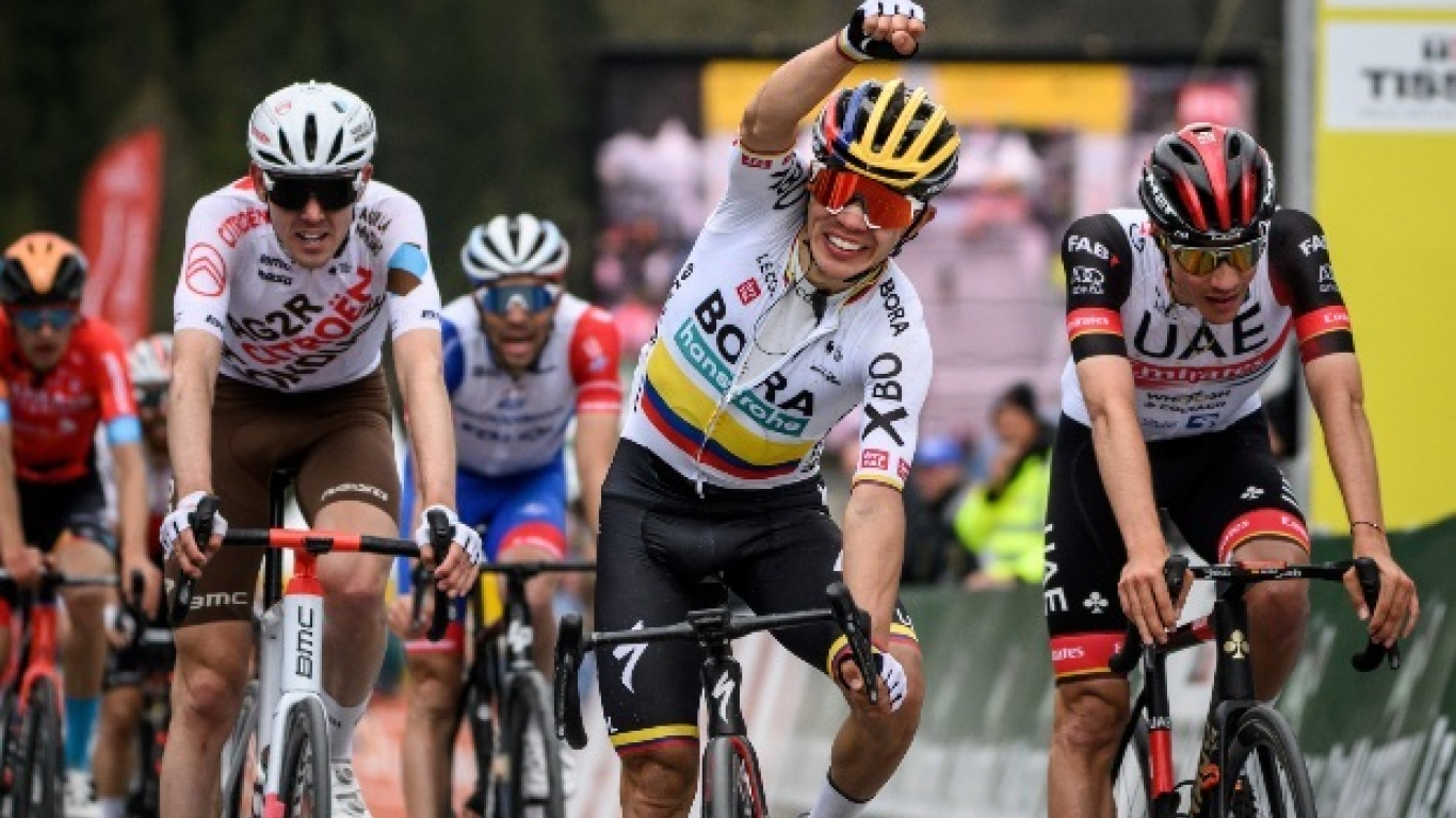 Sergio Higuita ganó la etapa reina del Tour de Romandía