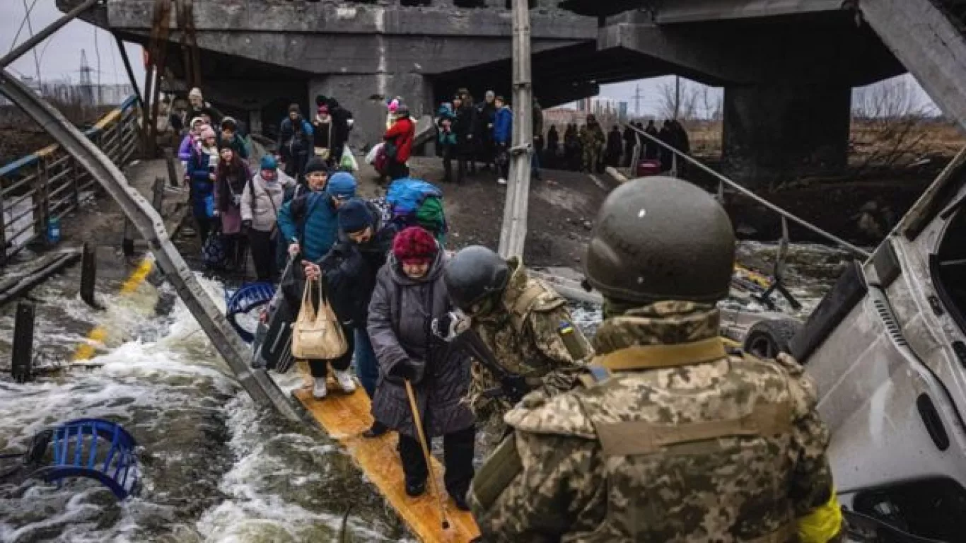 Evacuación Ucrania-Rusia