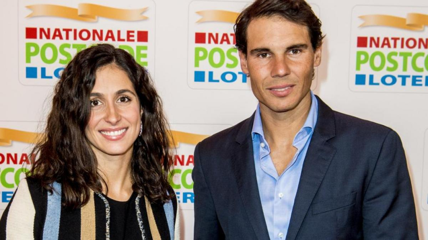 Rafael Nadal y su esposa Mery Perelló