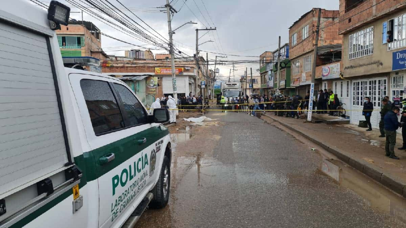 Registro de siete homicidios en menos de 24 horas en Bogotá