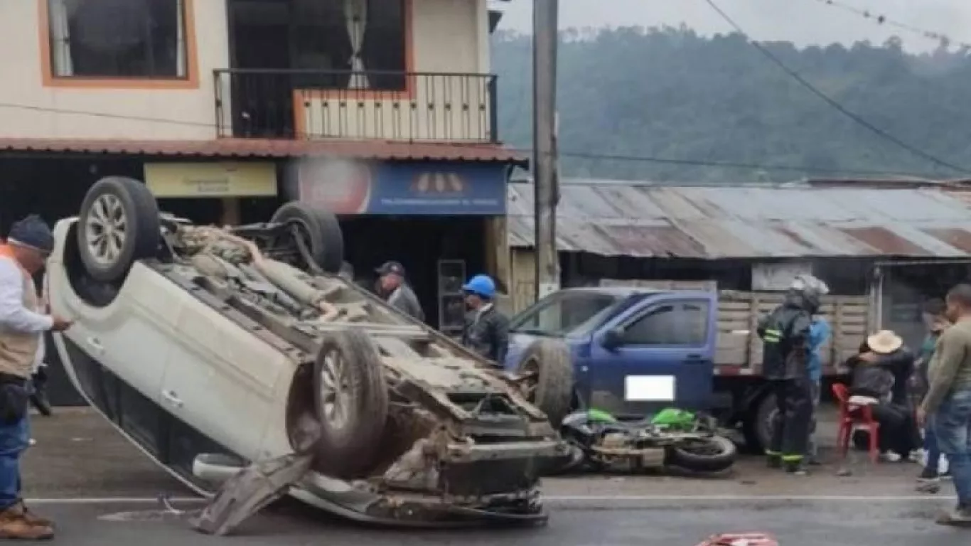 Un muerto deja accidente en vía Bogota - Siberia