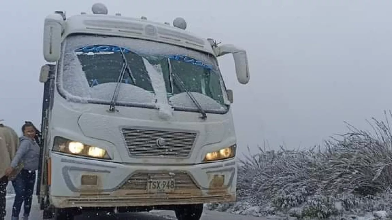 Nevó en Sumapaz después de 60 años