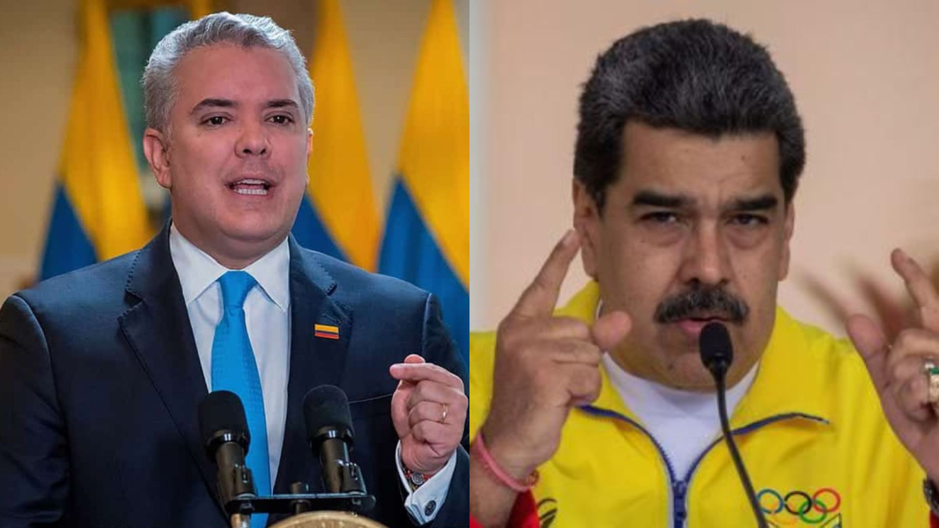 Duque entrada Maduro posesión