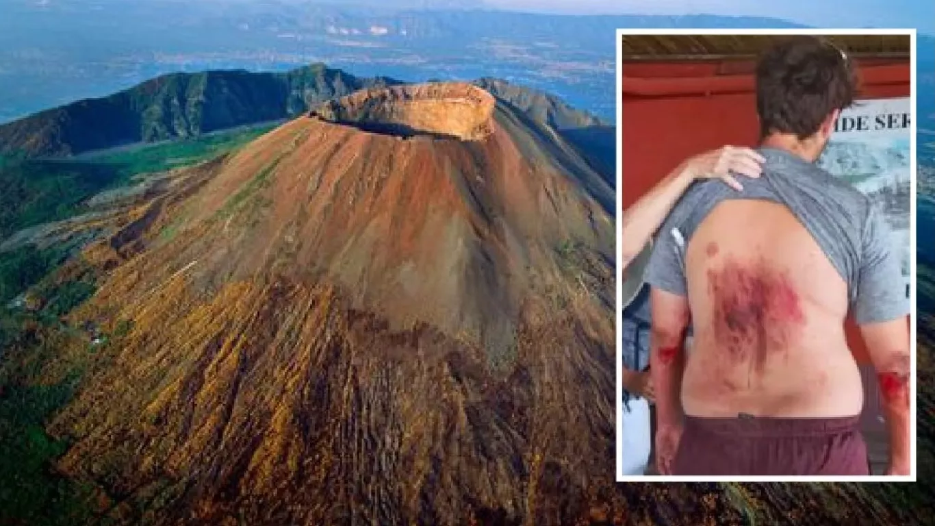 Turista cayó al cráter de un volcán tras intentar tomar una selfie