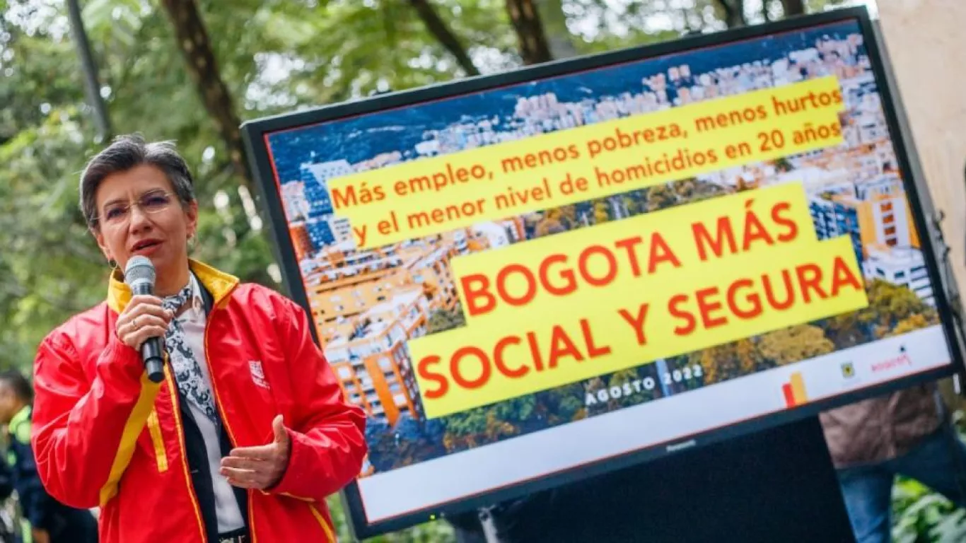 Balance seguridad Bogotá