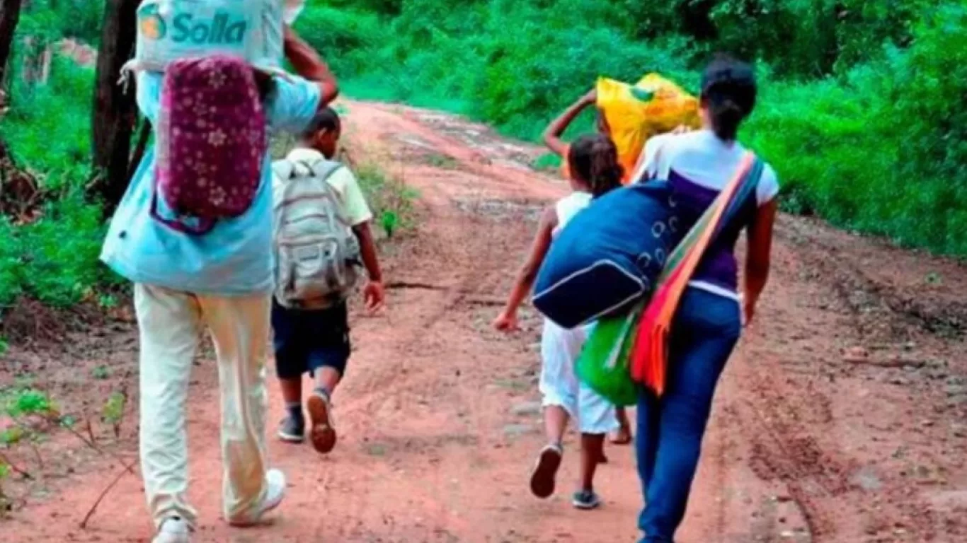 DESPLAZAMIENTO FORZADO EN BAJO CAUCA