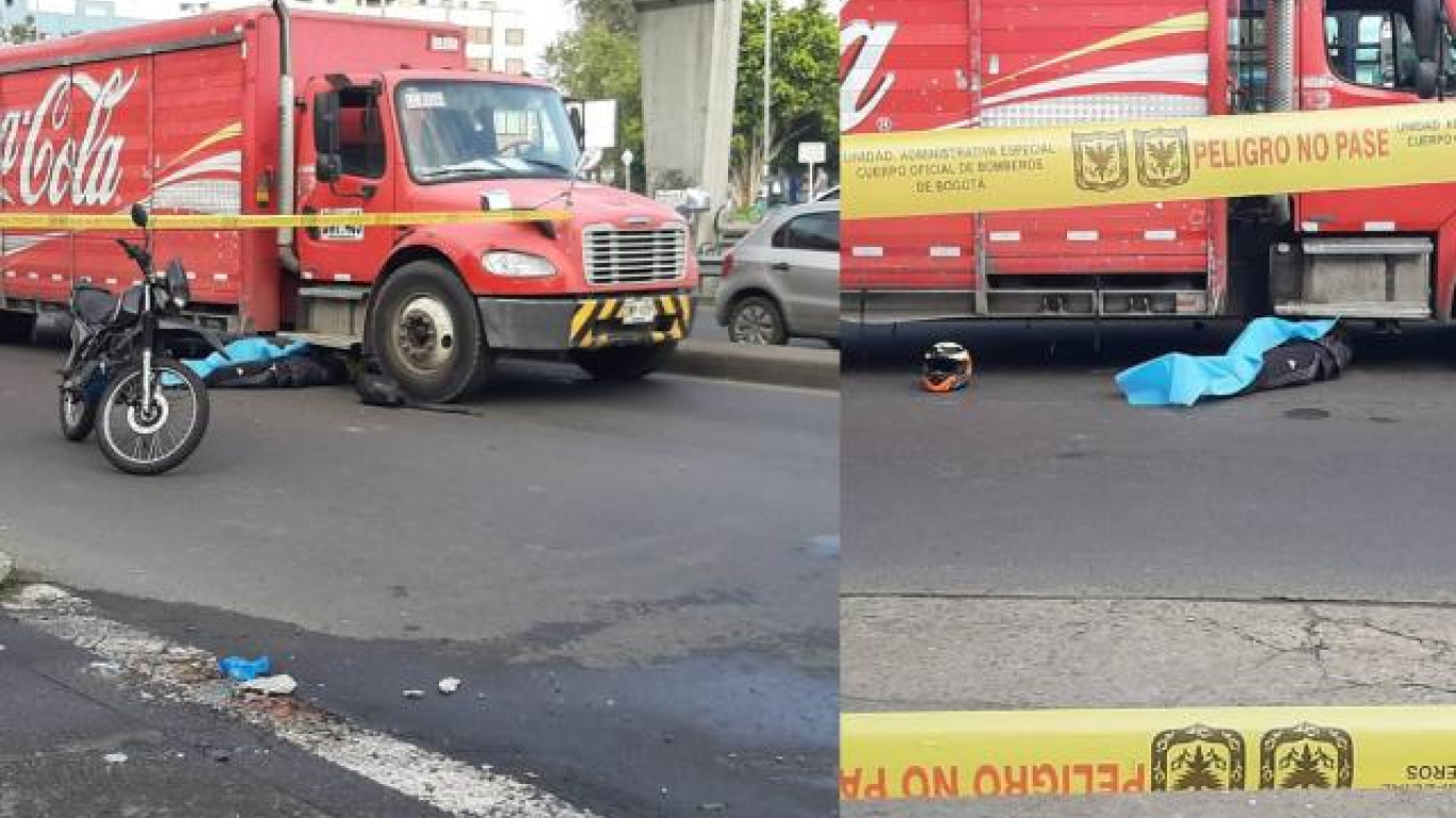 Bogotá: Fatal accidente en la Av. Boyacá en el sector de Normandía