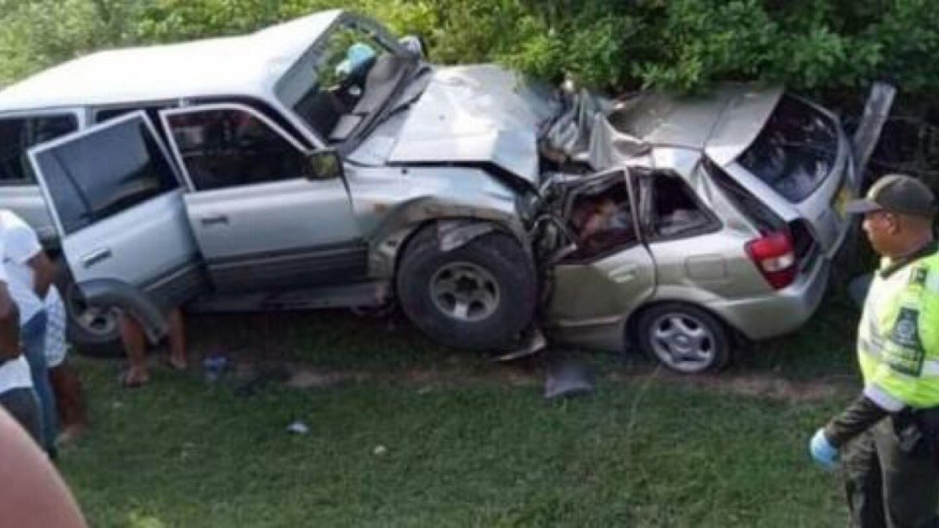 Guajira: Seis muertos y cinco heridos tras accidente