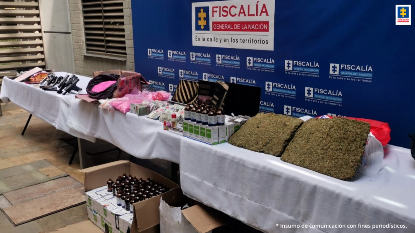 Drogas sintéticas Fiscalía