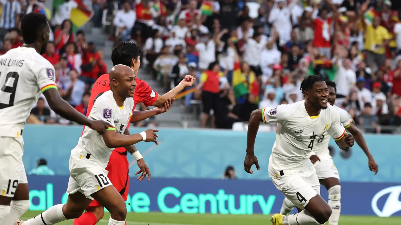 Ghana derrota 3-2 a Corea del Sur