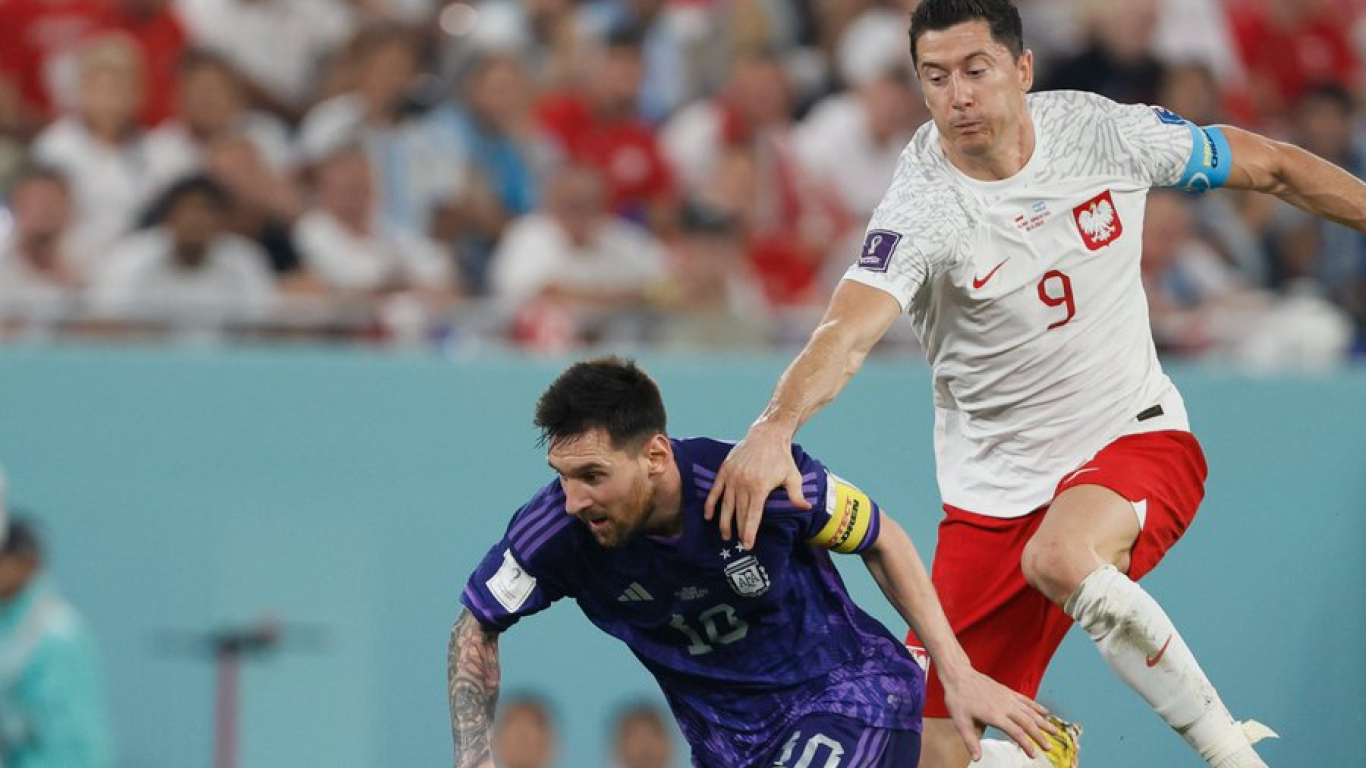 Messi y Lewandosky