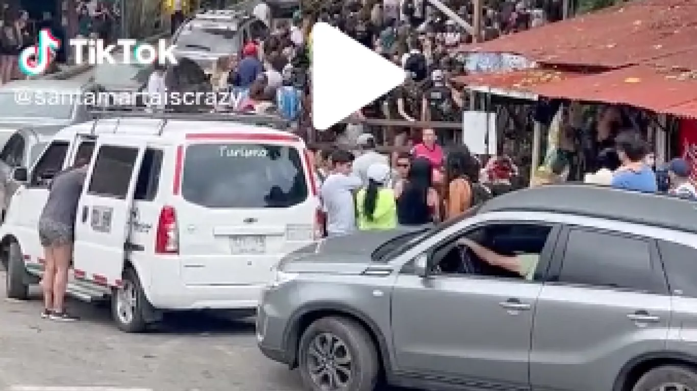 Congestión en Parque Tayrona tras su reapertura