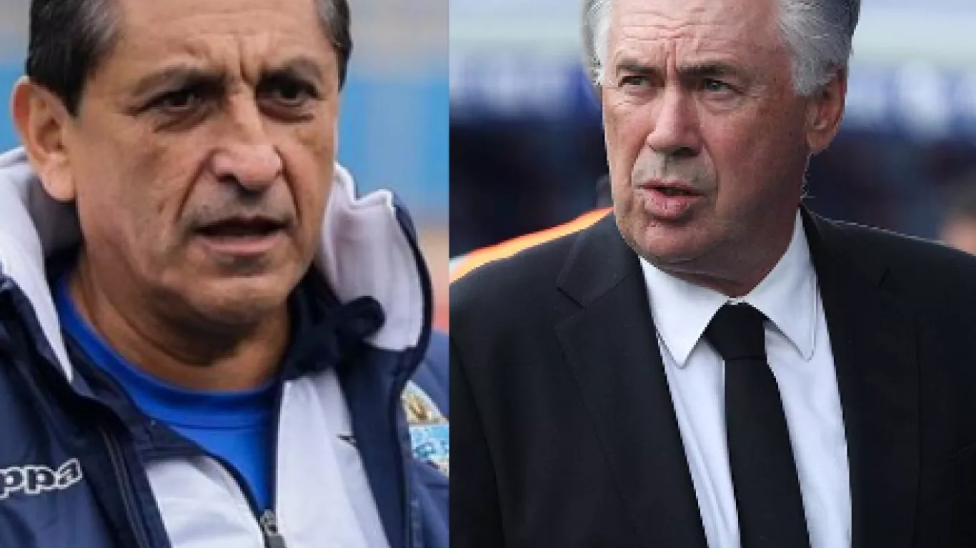 Carlo Ancelotti y Ramón Díaz 