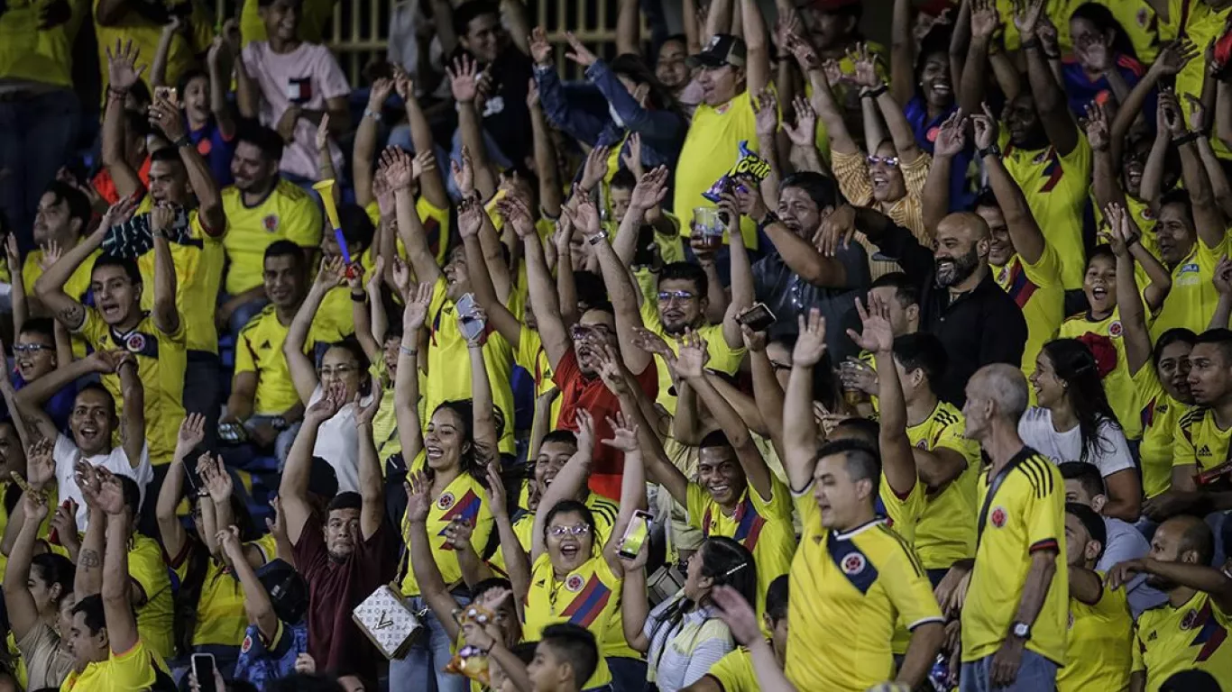 Hinchas Colombia