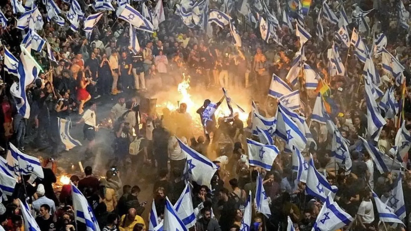 PROTESTA EN ISRAEL