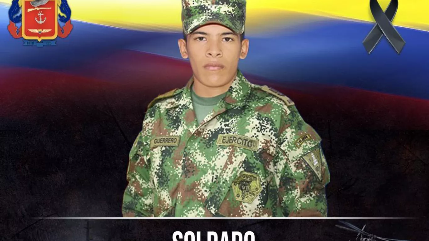 soldado Brayan Andrés Guerrero 