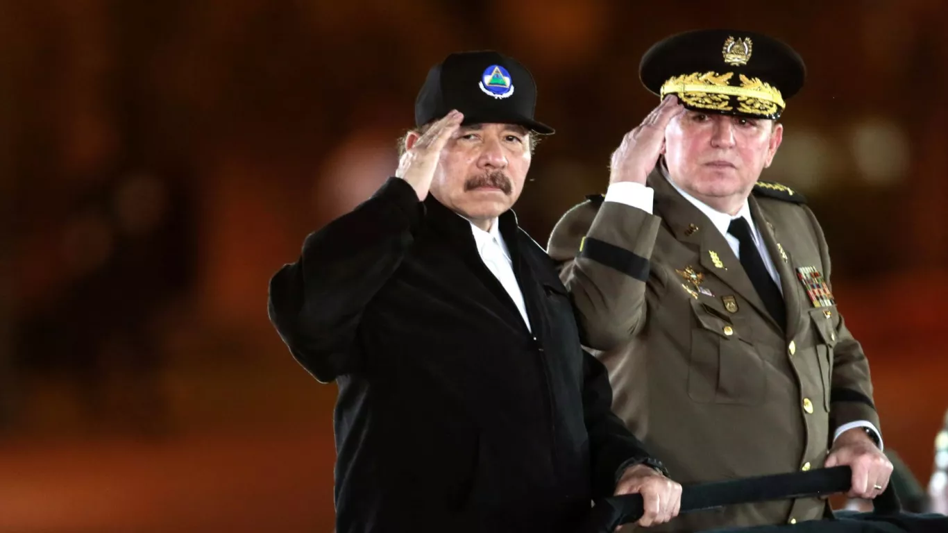 DANIEL ORTEGA NICARAGUA POLICÍA