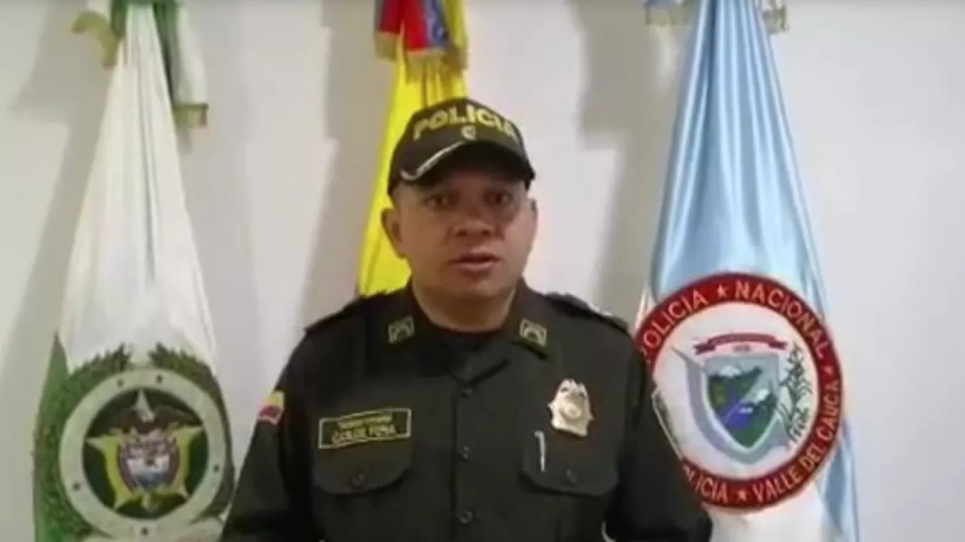 Coronel Carlos Feria, jefe de protección presidencial