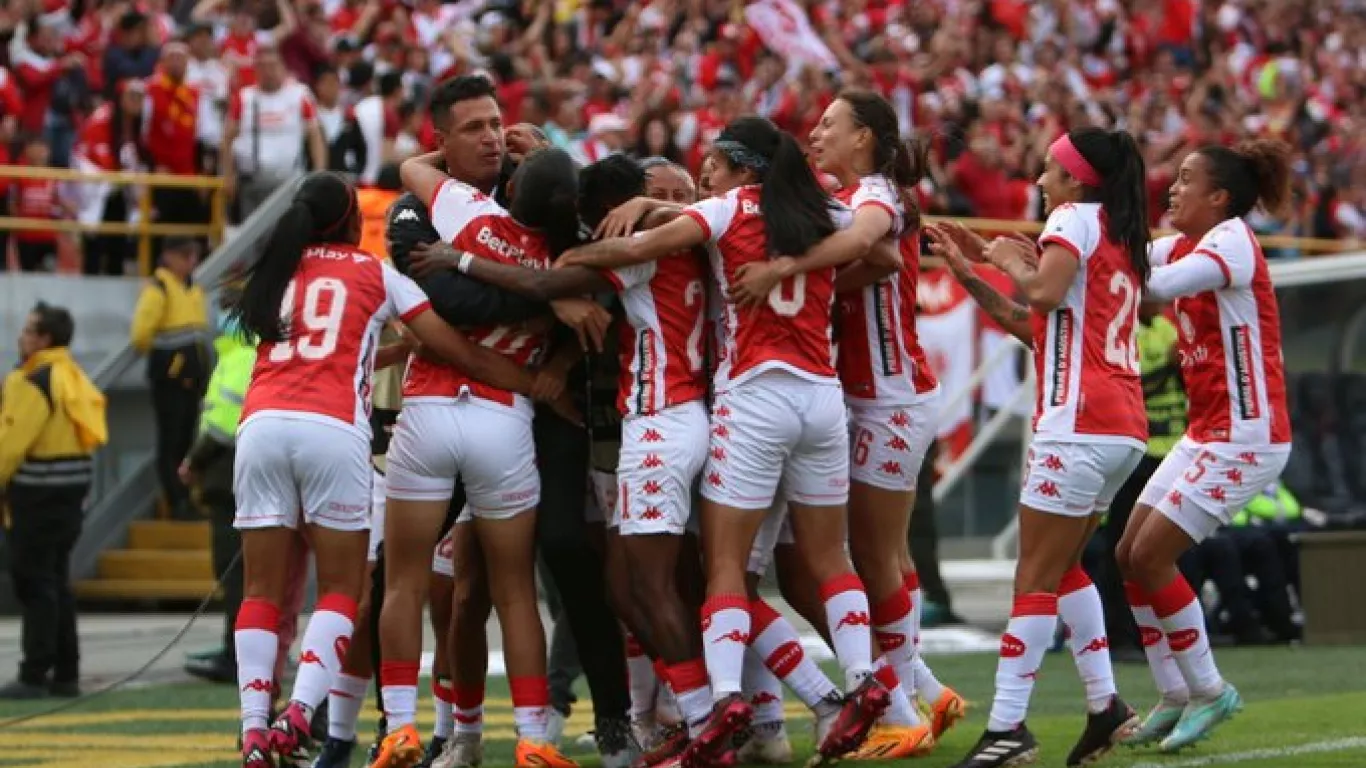 Santa Fe ganó de local en la ida de la final femenina