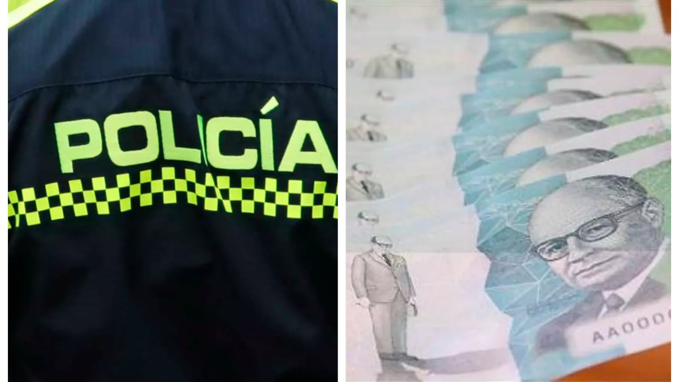 POLICÍA Y BILLETES