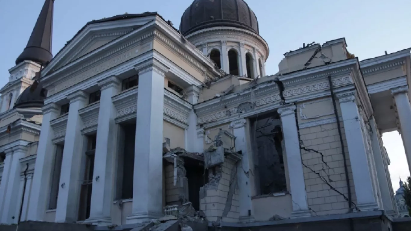 monumentos protegidos por la Unesco en Odesa atacados con misiles