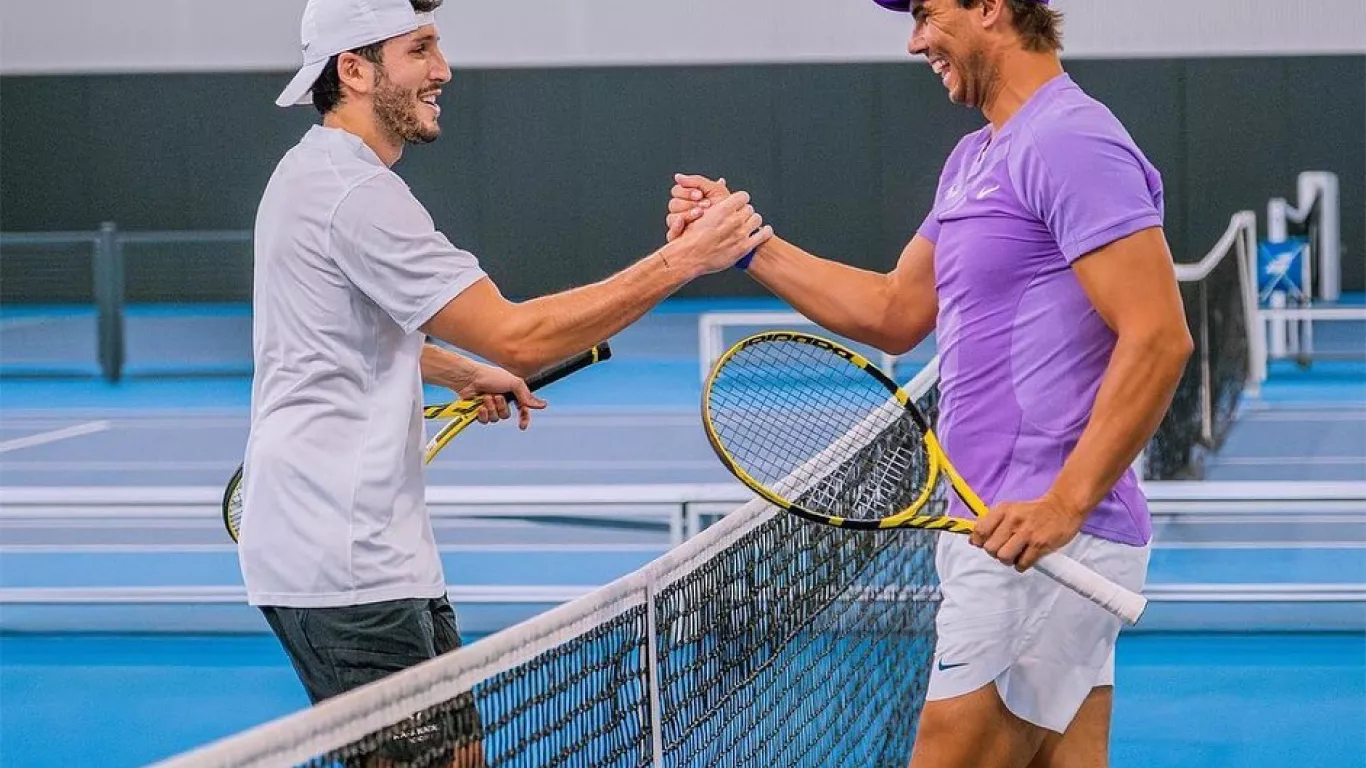 SEBASTIÁN YATRA Y RAFAEL NADAL