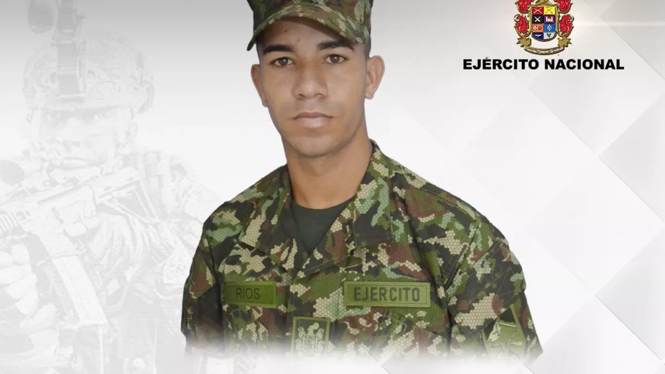  soldado Ariel Oswaldo Ríos 