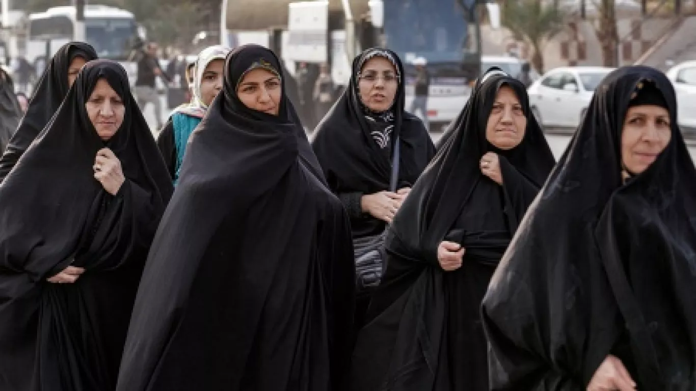 Mujeres velo Irán