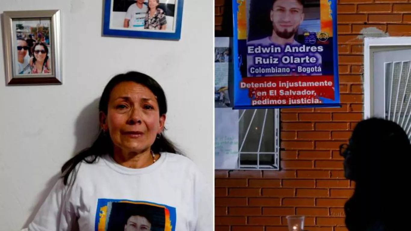 colombiano detenido en el salvador