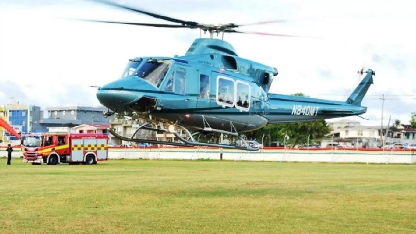 helicóptero de Guyana