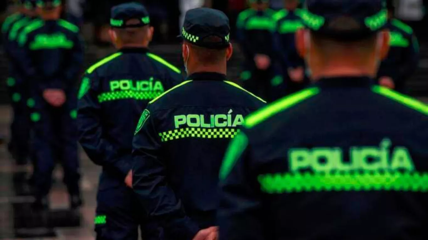 policias en Colombia