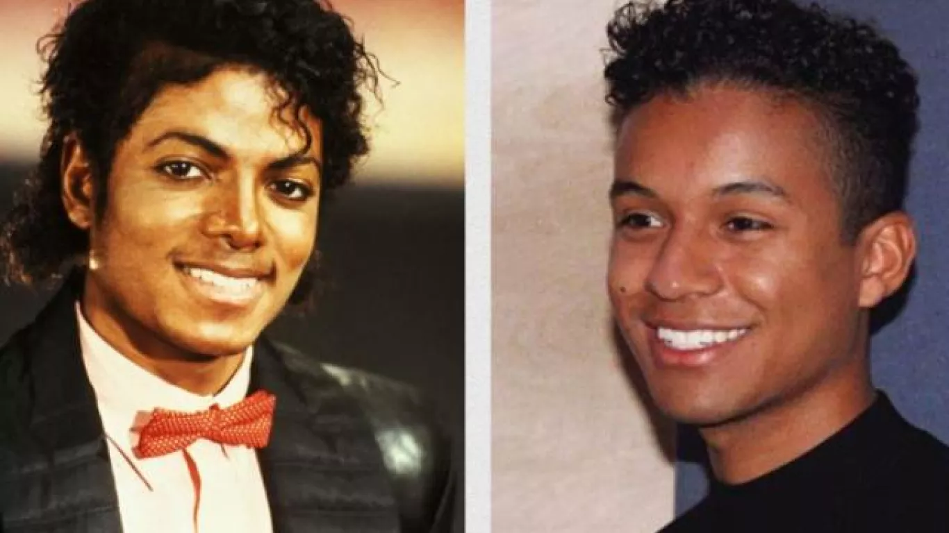 Jaafar Jackson y Michael Jackson