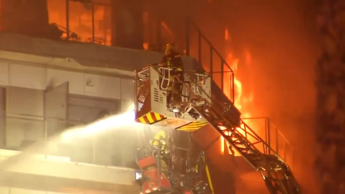 Incendio Valencia