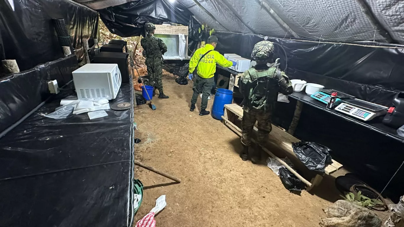 Megalaboratorio cocaina