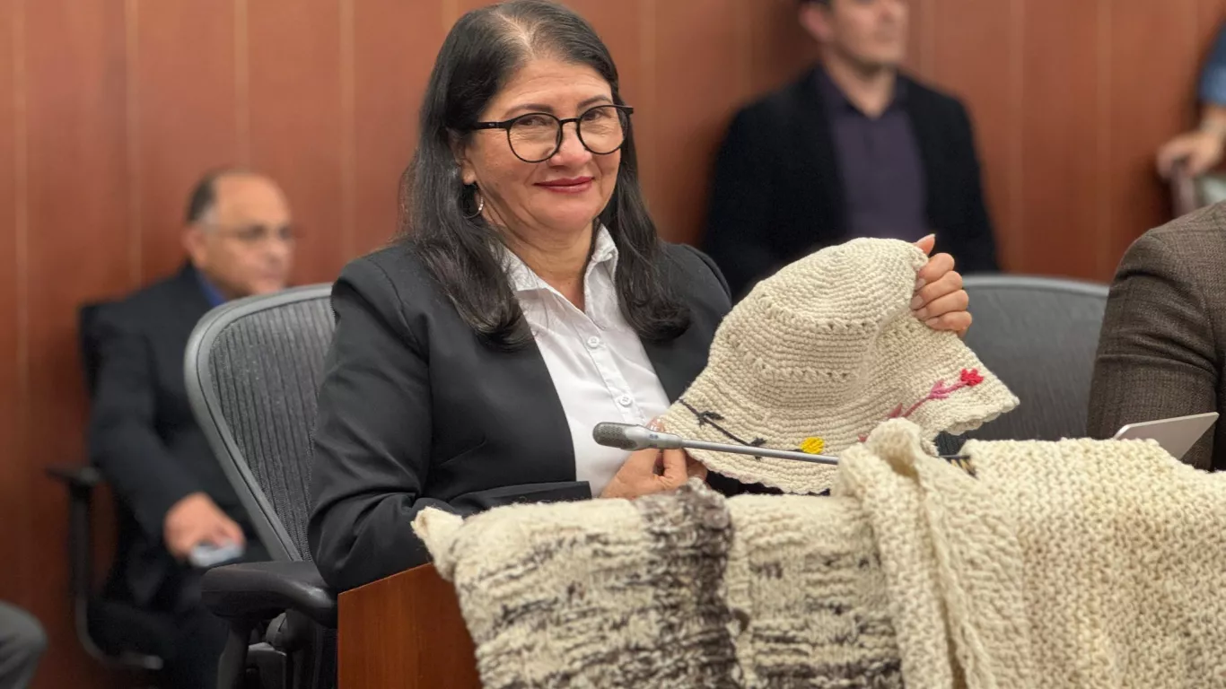 Sandra Ramírez senadora