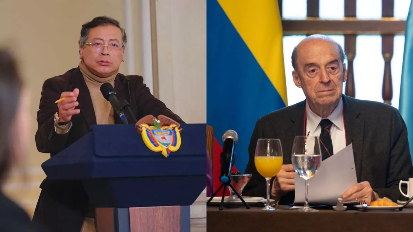 Gustavo Petro y Alvaro Leyva