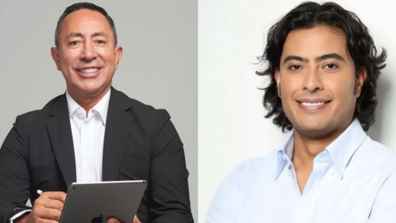 Ricardo Roa y Nicolás Petro