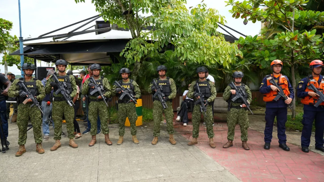 seguridad marítima para Semana Santa en Buenaventura