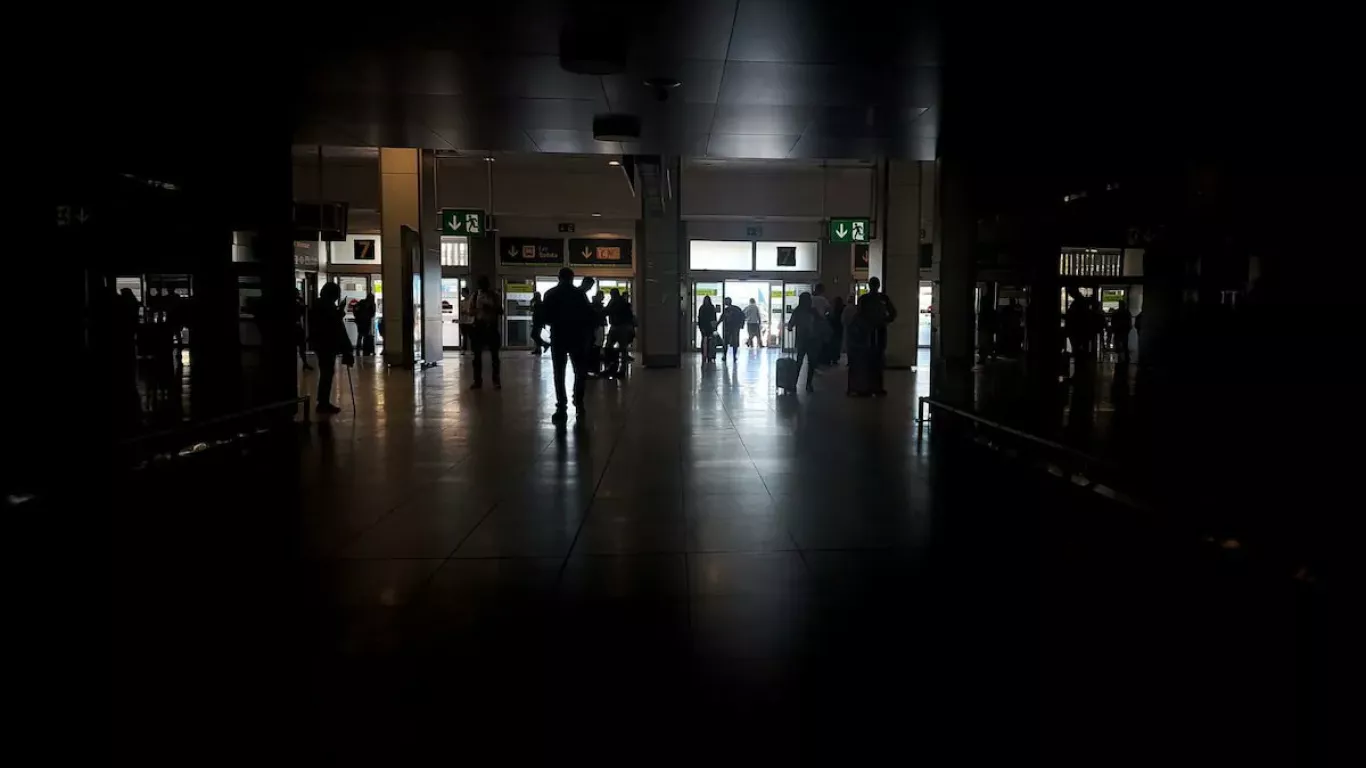 apagón aeropuerto España