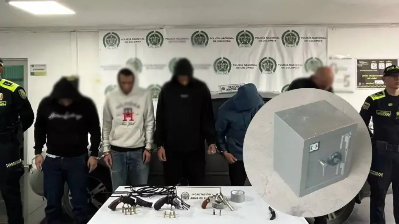 Robo de cajas fuertes vacías 