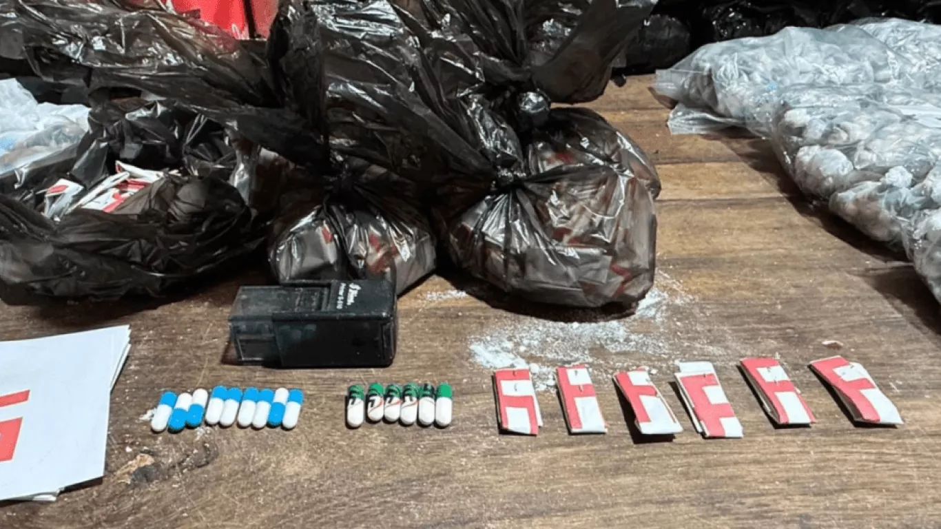 cargamento de bazuco en San Bernardo