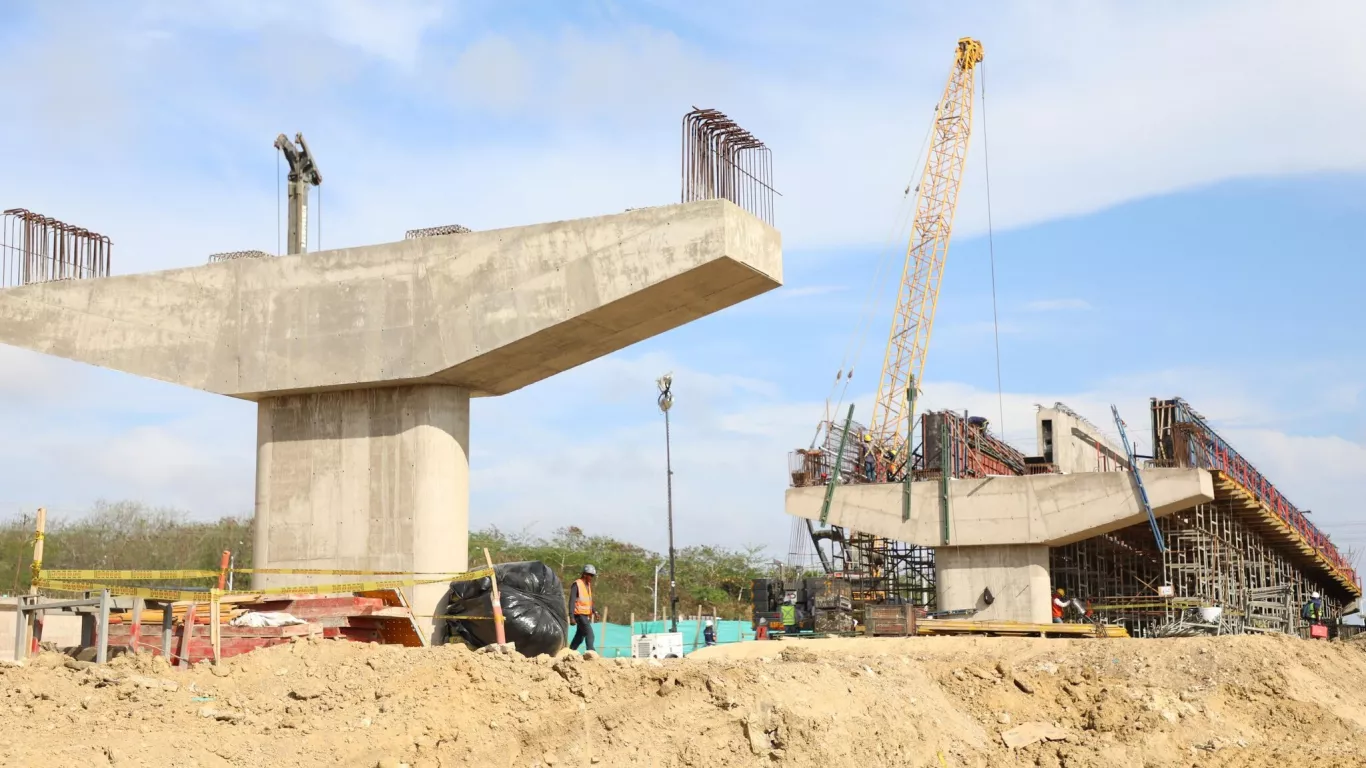  intercambiador vial de la Circunvalar Barranquilla